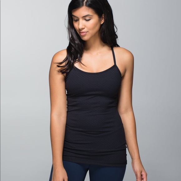 lululemon athletica Tops - Black Lululemon Power Y tank top